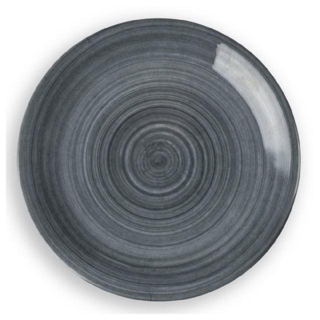 Bon Chef 54102-GR Brushstrokes Salad Plate 8" Dia. X 0.5" H