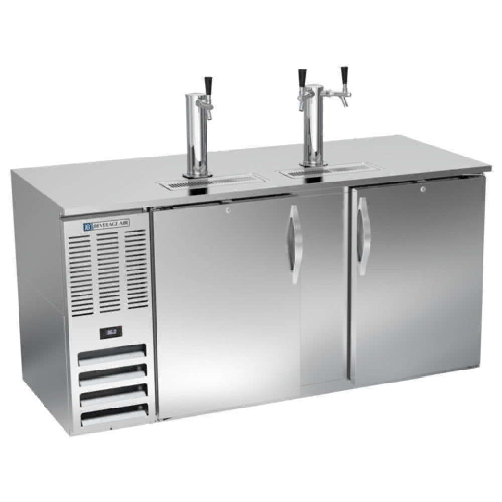 Beverage Air DD68HC-1-S - Draft Beer Cooler, 69"W, 29"D