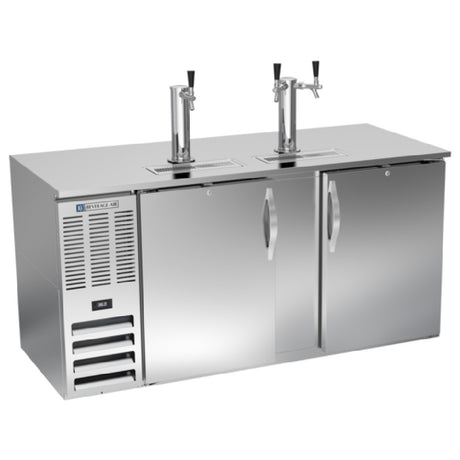 Beverage Air DD68HC-S - Draft Beer Cooler, 68"W X 30-3/8"D X 49-5/16"H, 21.984 Cu. Ft.