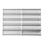 TableCraft Products 13533 - Sub Sandwich Roll Pan, 25-1/2"W X 18"D X 1"H, Aluminum
