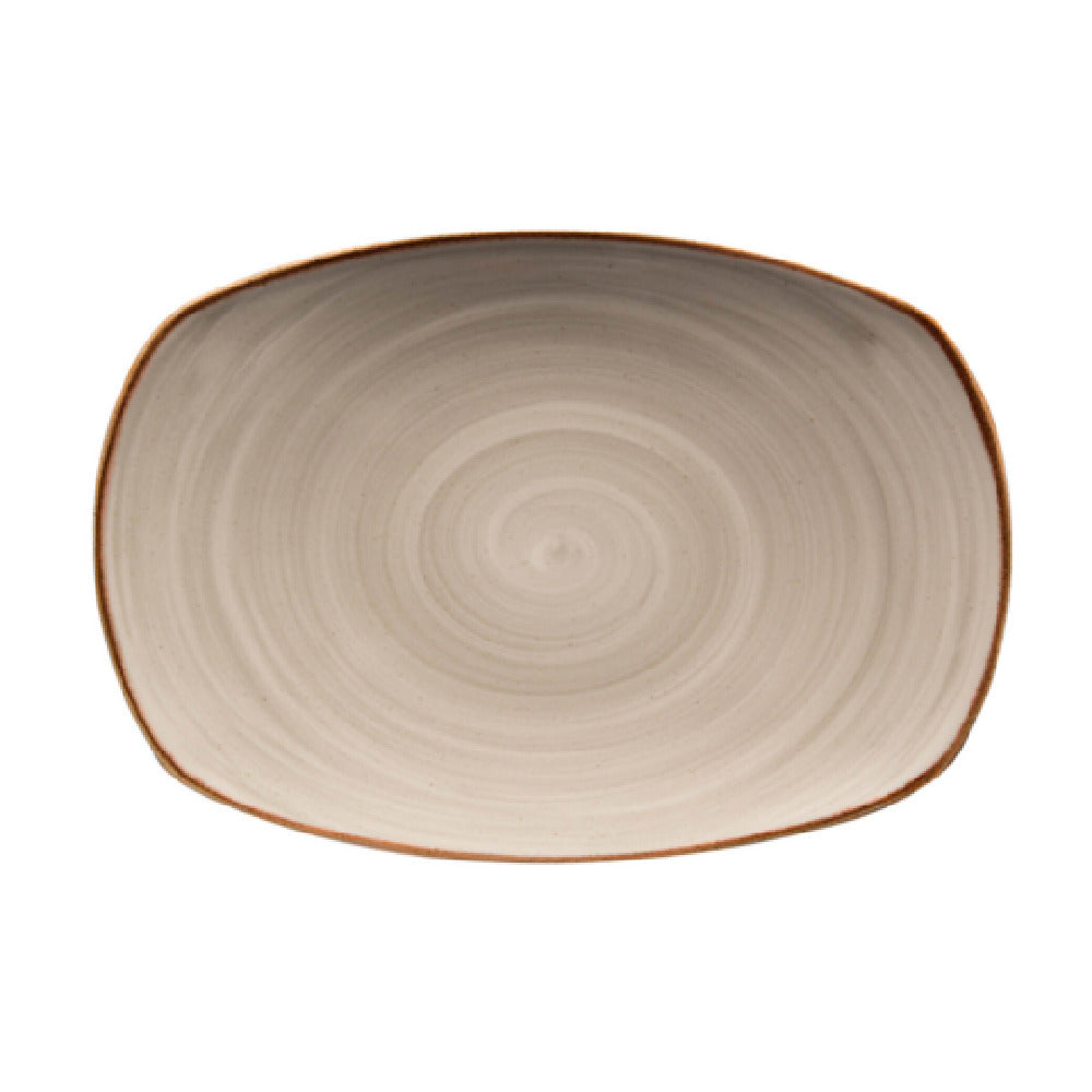 GET Enterprises PP1607727906 Platter 13.75"L X 9.66"W Porcelain