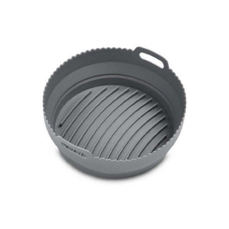 Harold Import Co. 22224 HIC Kitchen Silicone Collapsible Air Fryer Basket Liner Round 7qt