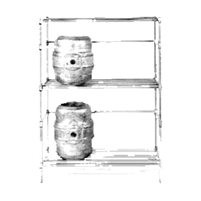 SPG HD1848C - AMCO II® Shelf, 48"W X 18"D, Heavy Duty 1" Square Bar