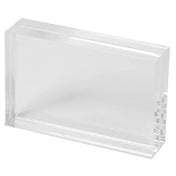 Bauscher Hepp TC180 - Chunky Collection Menu Holder, 3-2/5" X 2-1/8"H, Rectangular