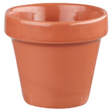 Churchill China BCPAPL121 Plant Pot 12 Oz. 2-7/8" Dia. X 3-1/2"H
