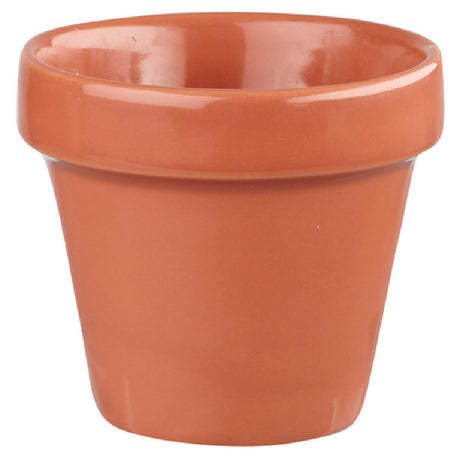 Churchill China BCPAPL121 Plant Pot 12 Oz. 2-7/8" Dia. X 3-1/2"H