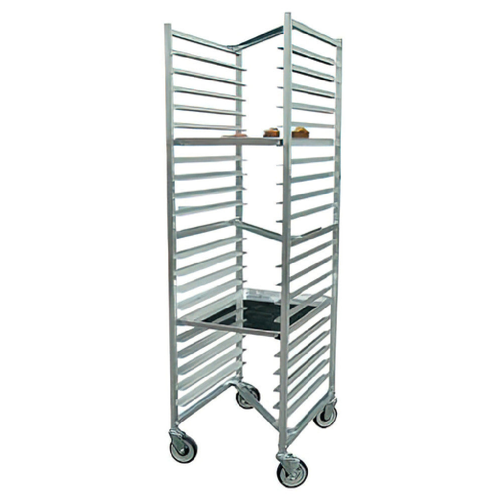 Royal Industries ROY BPR 20 Z KD Bun Pan Rack Mobile (20) Full Or (40) Half-size Pan Capacity