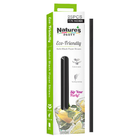 PacknWood 8NPCHP19FB1 - Straw, 0.02" Dia. X 7.75"L, Paper