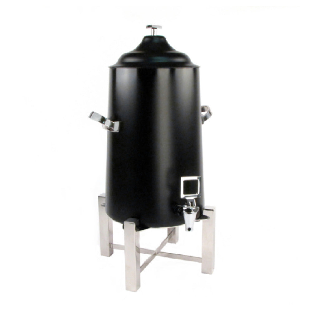 Steelite DW41KTVACBKSS Urn Tower 1 1/2 Gal Vacuum Insulated Black & Ss (Cust3Party Item) (Approx. Lead Time = 3 Weeks)