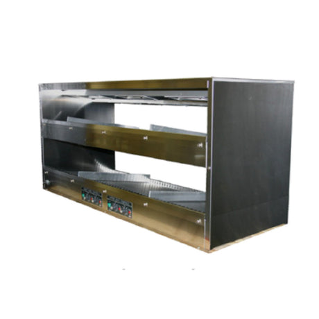 BKI 2TSM-6224R Sandwich Warmer 62" X 24" (2) Shelves