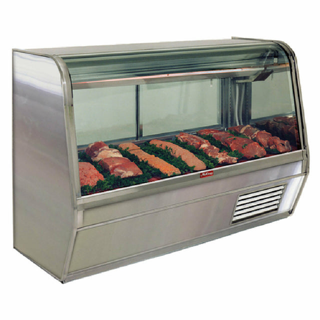 Howard-McCray R-CMS32E-6-S-LED Red Meat Service Case 74"W Single Duty Endless Design