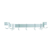 Hubert 25700 - CenPro Wall Mounted Single Line Pot Rack, 60", Stainless Steel
