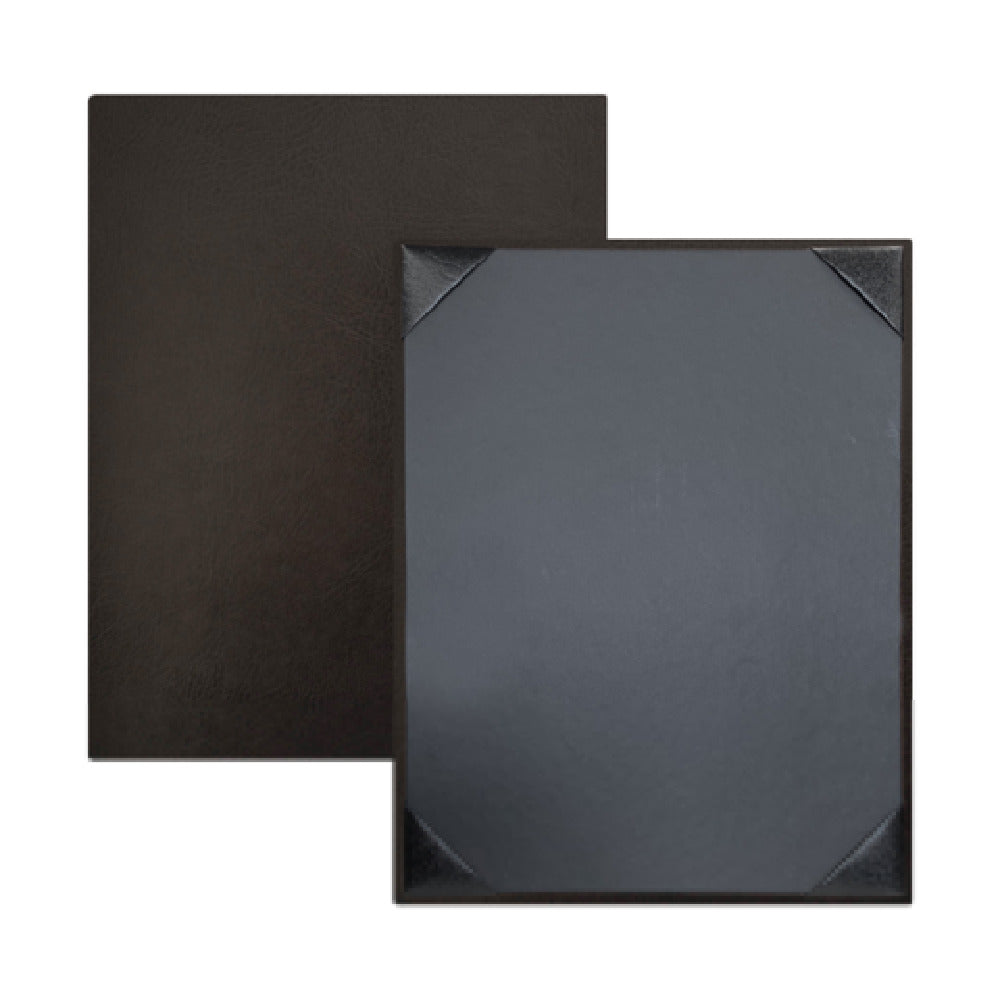 Risch TAM-1V 8.5X11 Tamarac Padded Light-grain Faux-leather Menu Cover (specify Color)