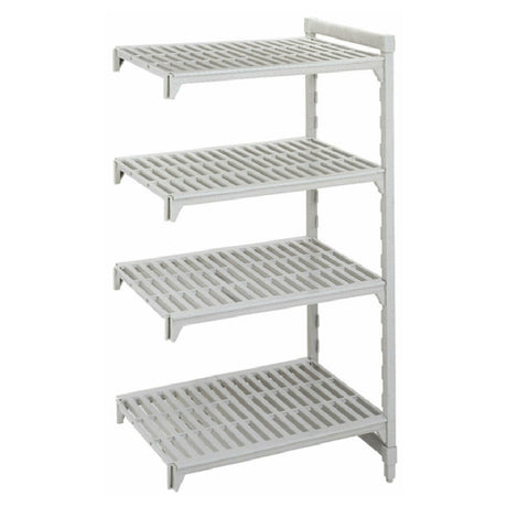 Cambro CPA213664V4480 Camshelving® Premium Add-On Unit 21"W X 36"L X 64"H 4-tier