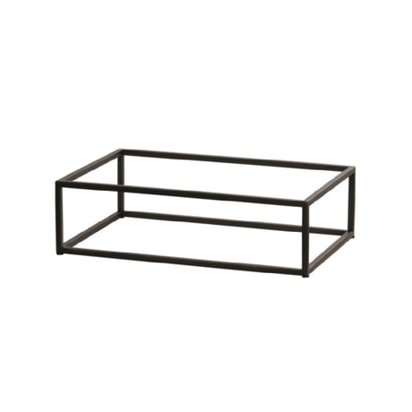 Cal Mil 23854-6-13 Riser 12"W X 20"D X 3"H Black Powder-coated Metal