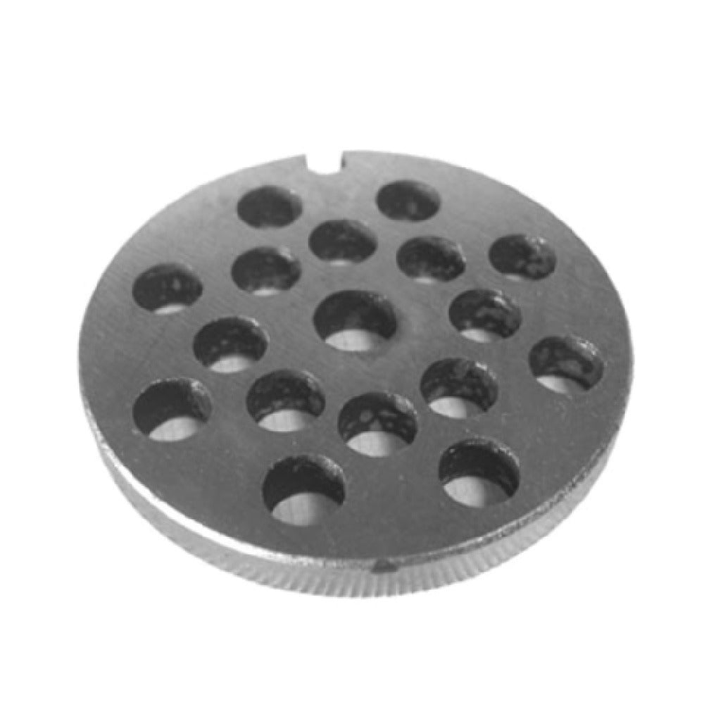 Uniworld Food Service Equipment 812GP3/8 Grinder Plate #123/8" Polished Steel