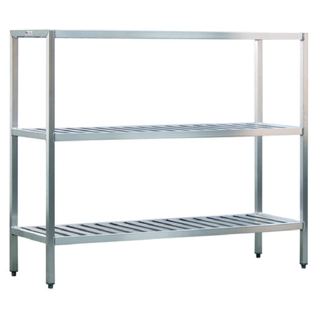 New Age Industrial 1042TB T-Bar Series Shelving Unit 3-tier 48"W X 20"D X 60"H