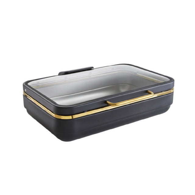 Bauscher Hepp 57.0003.9200 - Induction Plus Chafing Dish, GN1/1, Black/gold