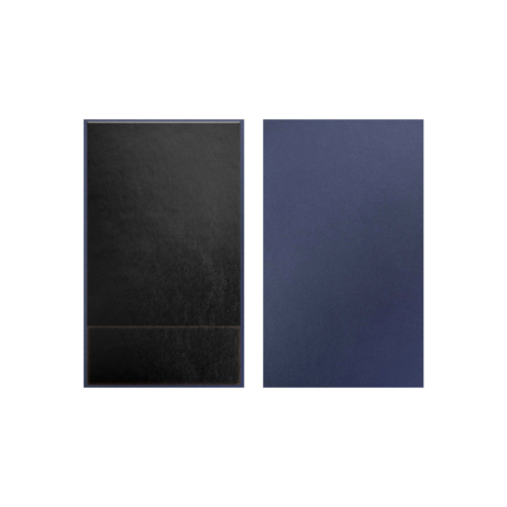 Risch 1000H-IRI - Iridescent Shimmer Faux-leather Single Panel Check Presenter (specify Color)
