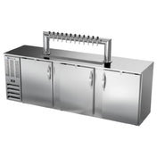 Beverage Air DDN94HC-S-12T - Direct Draw Dispenser, 94"W X 26-3/8"D X 49-7/8"H, 27.191 Cu. Ft.