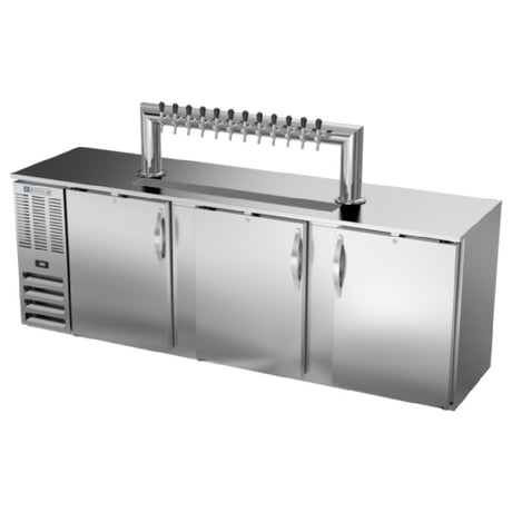 Beverage Air DDN94HC-S-12T - Direct Draw Dispenser, 94"W X 26-3/8"D X 49-7/8"H, 27.191 Cu. Ft.