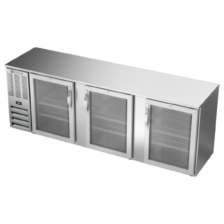 Beverage Air BBN94HC-FG-S - Refrigerated Food Rated Back Bar Storage Cabinet, Three-section