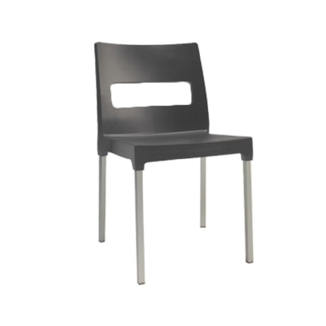 Emuamericas Llc 9008 Olly Stacking Side Chair Outdoor/indoor Polypropylene Seat & Back