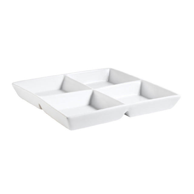 CAC China CMP-D12 CMP Compartment Tray 14 Oz. Per Compartment 12"L X 12"W X 1-5/8"H