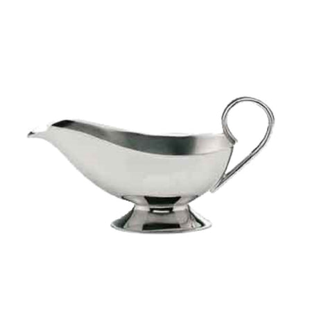 Bauscher Hepp 13.2316.0200 - Sauce Boat, 7 Oz. (0.20 Liter), 18/10 Stainless Steel