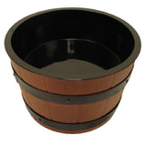 Bauscher Hepp BBS350 - Gourmet Barrel Bowl Set, 4-3/4 Qt., Includes: (1) 12" Dia. X 7-3/4"H Brown ABS Bowl