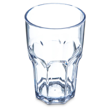 Carlisle 581007 Carlisle Louis™ Tumbler 10 Oz. (10.40 Oz. Flush Fill) Faceted Shape