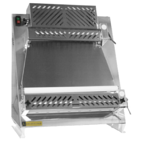 Arcobaleno Pasta Equipment APSS200 Pizza Dough Sheeter With Stainless Steel Parallel Rollers Countertop