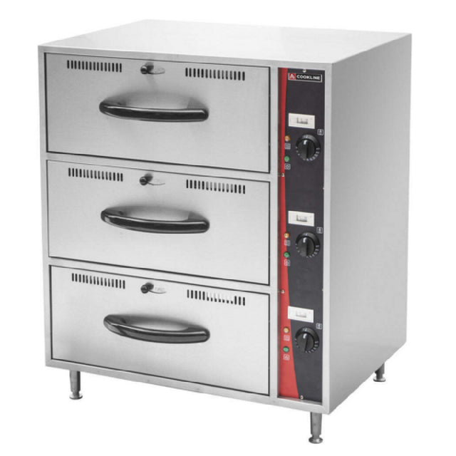 USR Brands C-DW-3 - Cookline Drawer Warmer, 29"W, Three-drawer