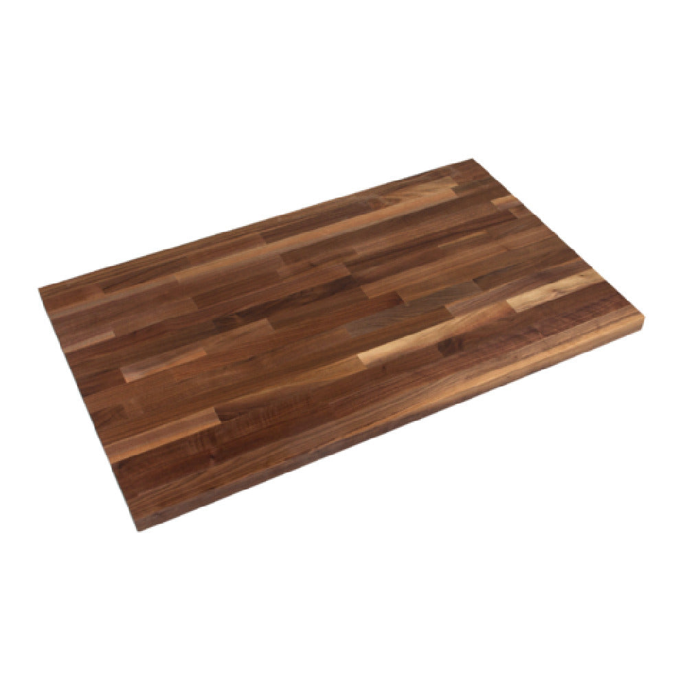 John Boos WALKCT-BL10825-O Kitchen Countertop 108"W X 25"D X 1-1/2" Thick Blended Edge Grain Construction