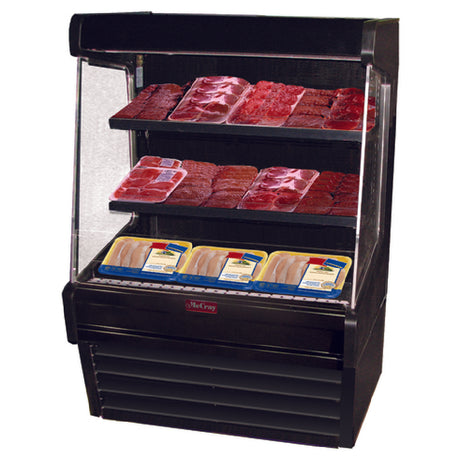 Howard-McCray SC-OM30E-4L-B-LED Meat Open Merchandiser 51"W 60"H