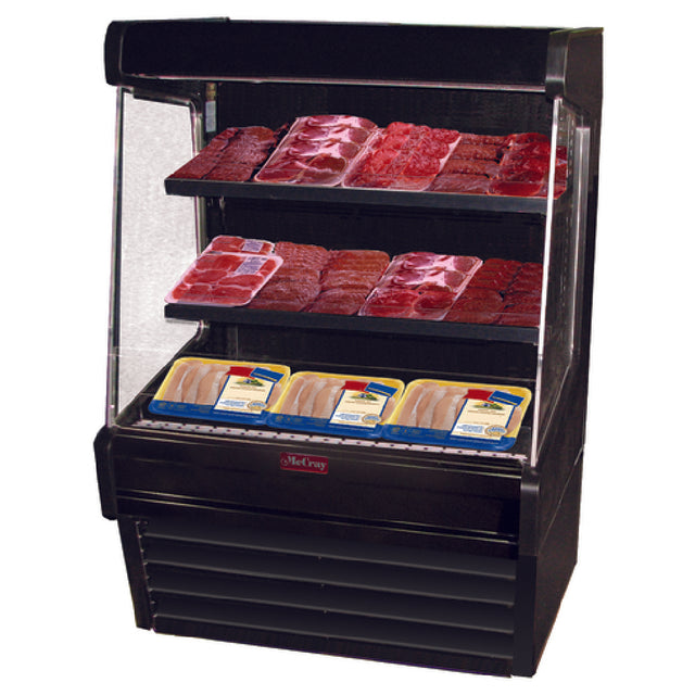 Howard-McCray SC-OM30E-3L-B-LED Meat Open Merchandiser 39"W 60"H