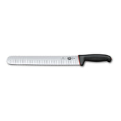 Victorinox Swiss Army 5.4723.30DB - Slicer Knife, 12" Granton Edge, Black/red Dual Grip