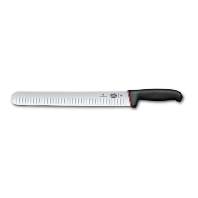 Victorinox Swiss Army 5.4723.30D - Slicer Knife, 12" Granton Edge, Black/red Dual Grip
