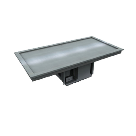 Delfield N8240-STP Drop-In Frost Top Holds 2 Sheet Pans (tall Left To Right) Heavy-gauge Galvanized Steel Exterior Housing