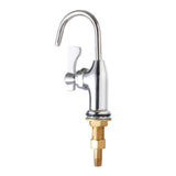Krowne 16-155L - Krowne Royal Series Dipperwell Faucet, With Flow Restrictor, Chrome Plated Brass Finish