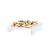 Cal Mil 23817-3-12 U-Style Riser 12"W X 12"D X 3"H Acrylic