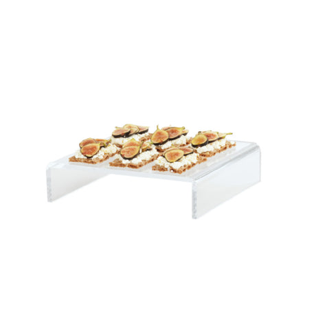 Cal Mil 23817-3-12 U-Style Riser 12"W X 12"D X 3"H Acrylic