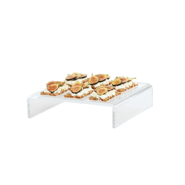 Cal Mil 23817-3-12 U-Style Riser 12"W X 12"D X 3"H Acrylic