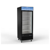 Hubert 158486 - Kratos® 32M-03A Swing Door Refrigerated Merchandiser, 28.375” W X 31.875” D X 79.375” H