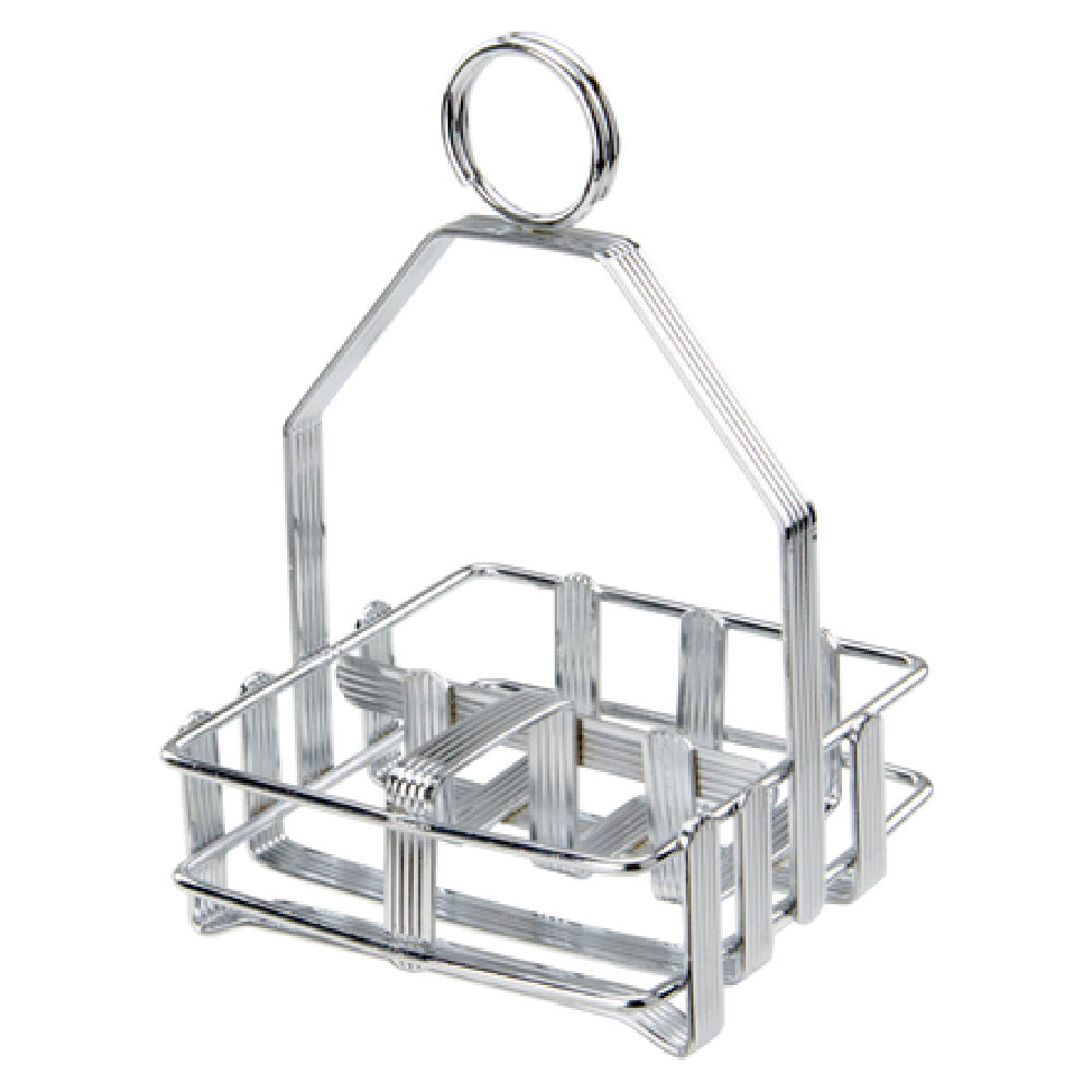 Winco WH-7 Salt & Pepper Shaker/ Sugar Packet Caddy Rack Fits G-109 Chrome-plated Wire