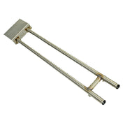 Franklin Machine Products 272-1336 Double Burner 37-3/4" X 6" Stainless Steel