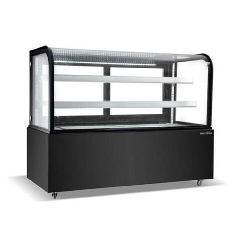 USR Brands MB60-B - Marchia Refrigerated Bakery Display Case, 59-3/5"W, 18.0 Cu. Ft. Capacity
