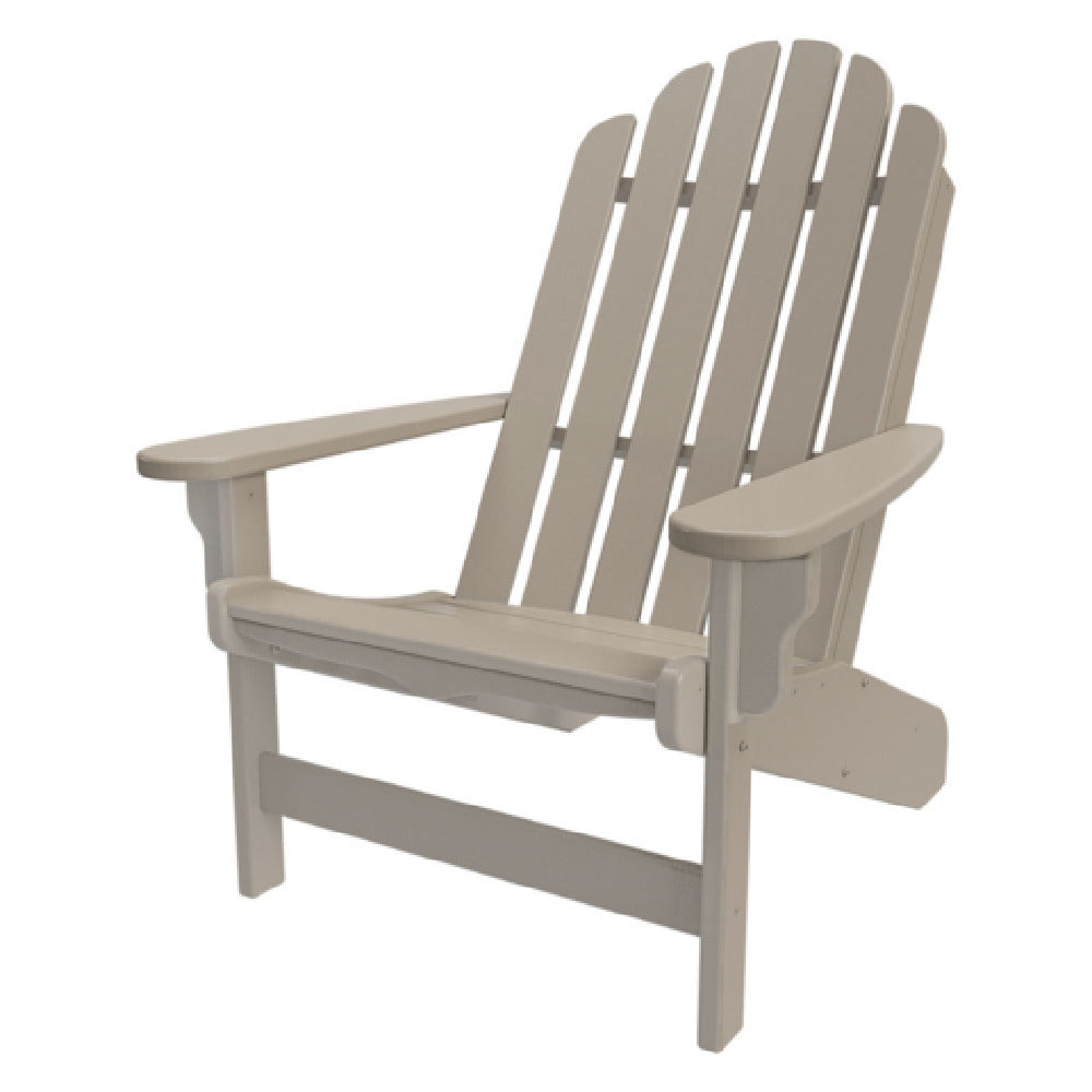 Plantation Prestige Commercial Furniture 3241120-01 UPGRD Corolla Adirondack Chair All-weather DURAWOOD