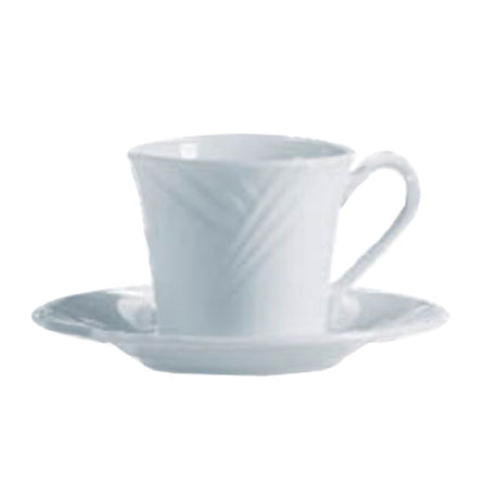 Arc Cardinal S0628 Arcoroc Horizon Cup 7.0 Oz (L:4.5'' X W:3.25'') High Alumina Porcelain