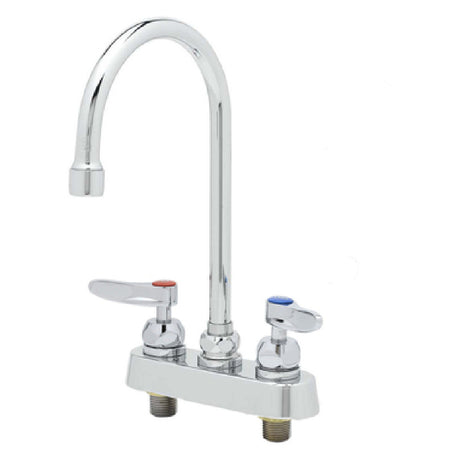 T&S Brass B-1141-CR Faucet Workboard Swivel Deck Mount